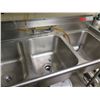 Image 3 : Advance Tabco Stainless Steel 3-Basin Sink 60"x25"x37"