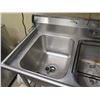 Image 2 : Advance Tabco Stainless Steel 3-Basin Sink 60"x25"x37"