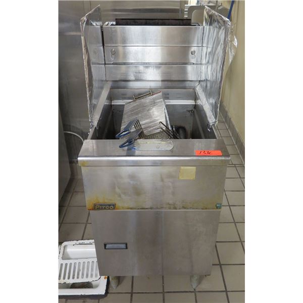 Pitco Commercial 2-Basket Deep Fryer