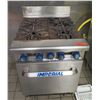 Image 1 : Imperial 4-Burner Gas Range & Oven 24"x30"x36"H