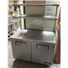 Image 1 : True TUC-48-HC Two-Section Reach-In Undercounter Refrigerator w/ Top Shelves