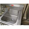 Image 2 : Advance Tabco Stainless Steel 3-Basin Sink 60"x25"x37"
