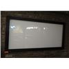 Image 1 : Black Framed Display Sign Hanger 78"x40"