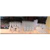 Image 1 : Qty Approx. 115 Glassware: Wine Goblets, Pilsner Glasses, etc w/ Stella Artois  Mats