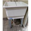 Image 1 : E.L. Mustee & Sons Utilatub Single Basin Utility Sink 23"x23"x34"H