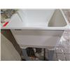 Image 2 : E.L. Mustee & Sons Utilatub Single Basin Utility Sink 23"x23"x34"H