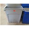 Image 2 : Qty 11 Rectangle Waste Receptacles - Misc Sizes & Colors