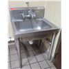 Image 1 : Advance Tabco Single Basin Sink 25"x22"x35"H