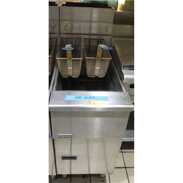Pitco SG14 Commercial 2-Basket Deep Fryer