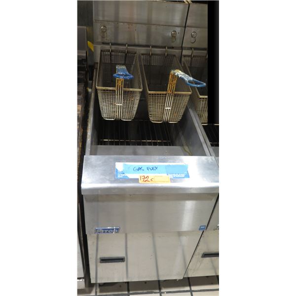 Pitco SG14 Commercial 2-Basket Deep Fryer