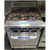 Image 1 : Imperial 4-Burner Gas Range & Oven 24"x30"x36"H
