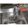 Image 2 : Advance Tabco Single Basin Wall-Mount Sink w/ Splash Guards 13"x17"