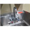 Image 2 : Advance Tabco Single Basin Wall-Mount Sink w/ Splash Guards 13"x17"