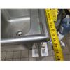 Image 8 : Advance Tabco Stainless Steel 3-Basin Sink 60"x25"x37"