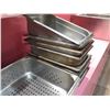 Image 8 : Multiple Metal Prep Table Containers w/ Some Lids - Misc Sizes