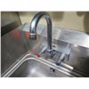 Image 2 : Advance Tabco Single Basin Wall-Mount Sink w/ Splash Guards 13"x17"
