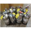 Image 1 : Qty 8 Metal Fire Extinguishers