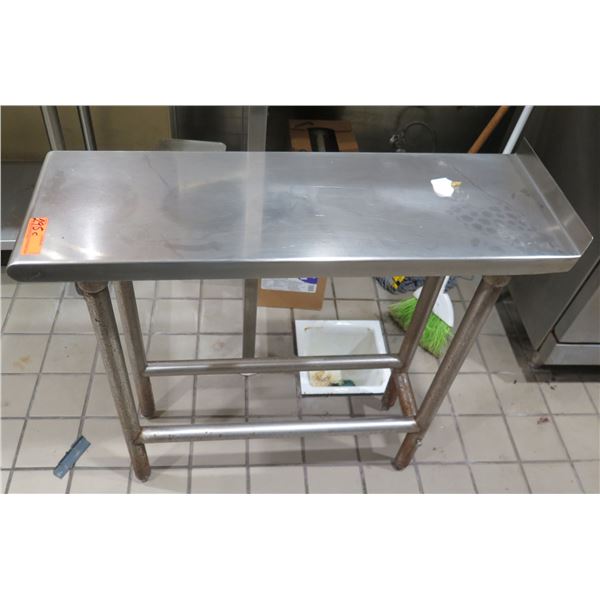 Narrow Metal Work Table 12