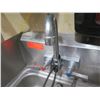 Image 2 : Advance Tabco Single Basin Wall-Mount Sink w/ Splash Guards 13"x17"