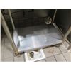 Image 3 : Rolling Metal Work Table w/ Undershelf 23"x36"x36"H
