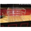 Image 2 : Clear 2-Door Display Case 20"x17"x16"H