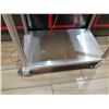 Image 2 : Rolling Metal Work Table w/ Undershelf 23"x36"x34"H