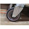 Image 3 : Rolling Metal Work Table w/ Undershelf 23"x36"x34"H