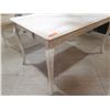 Image 2 : Wooden Table w/ Cabriole Legs & Drawer 55"x32"x30"H