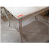 Image 2 : Wooden Table w/ Cabriole Legs & Drawer 55"x32"x30"H