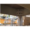 Image 8 : Wooden Table w/ Cabriole Legs & Drawer 55"x32"x30"H