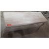 Image 1 : Wooden Table w/ Cabriole Legs & Drawer 48"x18"x18"H