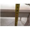 Image 8 : Wooden Table w/ Cabriole Legs & Drawer 48"x18"x18"H