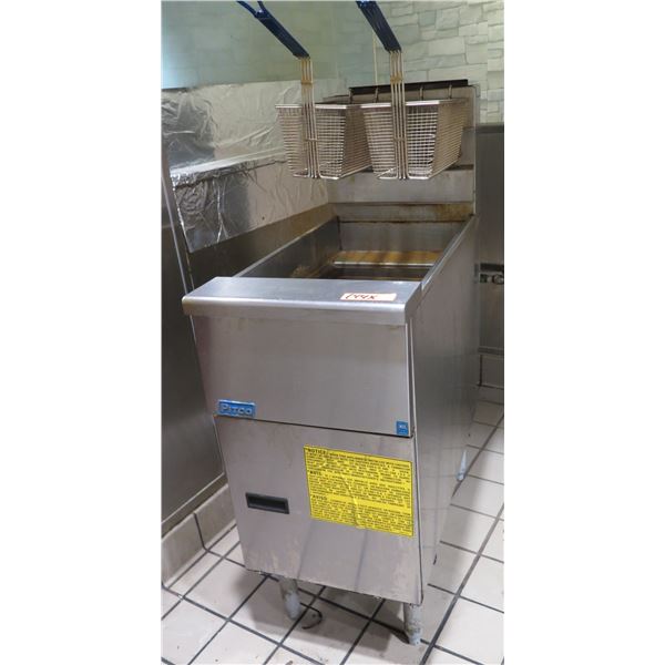 Pitco SG14 Commercial 2-Basket Deep Fryer