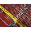 Image 8 : Qty 4 Metal Mesh 3-Tier Carts 36"x14"x27"H