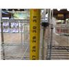 Image 8 : Qty 4 Metal Multi-Tier Shelving Units - Misc Sizes