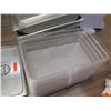 Image 3 : Multiple Metal & Clear Prep Table Containers (Some w/ lids)