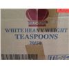 Image 2 : Qty 7 Boxes Poly-King Teaspoons, ProPak Black Spoons, Knives, etc