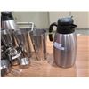 Image 2 : Multiple Coffee Carafes, Metal Milkshake Cups, Shakers, etc