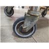 Image 3 : Rolling Metal Work Table w/ Undershelf 23"x36"x34"H