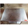Image 2 : Rolling Metal Work Table w/ Undershelf 23"x36"x34"H