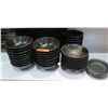Image 1 : Qty 51 Black Bowls 8.5" Dia, 3"H