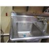Image 2 : Advance Tabco Stainless Steel 3-Basin Sink 60"x20"x37"