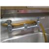 Image 3 : Advance Tabco Stainless Steel 3-Basin Sink 60"x20"x37"