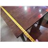 Image 8 : Wooden Table 30"x25"x30"H w/ 2 Matching Chairs