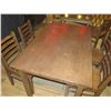 Image 2 : Wooden Table w/ 4 Matching Chairs