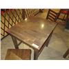 Image 2 : Wooden Table 30"x25"x30"H w/ 2 Matching Chairs
