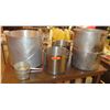 Image 1 : Multiple Metal Stock Pots, Misc Sizes (No Lids)