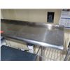 Image 2 : Advance Tabco WS-12-60 Stainless Steel Wall-Mount Shelf 60"x12"W