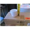 Image 3 : Multiple FOH Dinner Plates & Coffee Mugs w/ Saucers (Some New in Box)