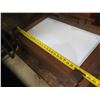 Image 8 : Black Framed Illuminated Display Sign Hanger 30"x24"